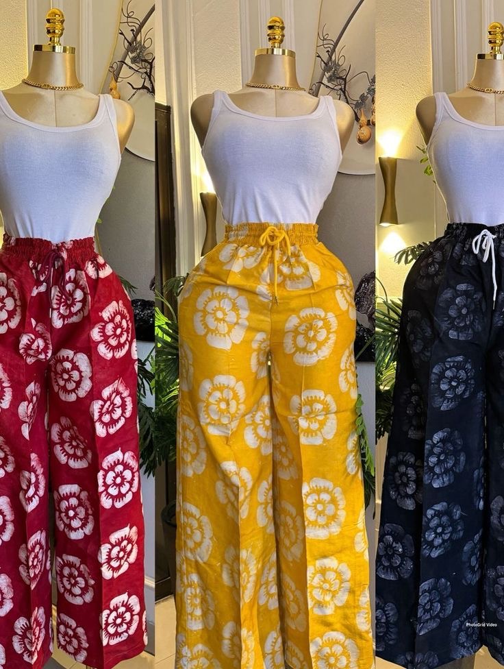 Female batik Trousers
